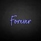 'Forever' neon sign