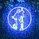 Kid Goku Neon Sign for Anime Lovers