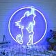 Kid Goku Neon Sign for Anime Lovers