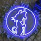 Kid Goku Neon Sign for Anime Lovers