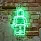 Lego Man Lego Guy Lego Boy Neon Sign for Kids and Playful Spaces