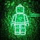 Lego Man Lego Guy Lego Boy Neon Sign for Kids and Playful Spaces