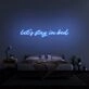 Let's Stay In Bed V1 Neon Sign for Cozy and Relaxing Spaces