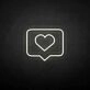 Love letter' neon sign