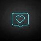 Love letter' neon sign