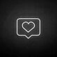 Love letter' neon sign