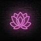 Lotus Neon Sign for Peaceful and Tranquil Spaces
