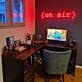 On Air V1 Neon Sign for Studios and Broadcasting Spaces