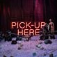 Pick up Here Neon Sign for Cafes and Restaurants