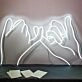 Pinky Finger Promise Neon Sign for Friendship and Positive Spaces