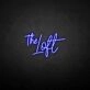 'The loft' neon sign