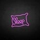 Sleep  neon sign