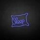 Sleep  neon sign