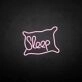 Sleep  neon sign
