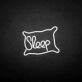 Sleep  neon sign