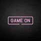 'Play on' neon sign