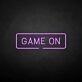'Play on' neon sign
