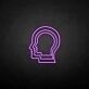 'HEAD' neon sign
