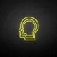 'HEAD' neon sign
