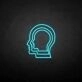 'HEAD' neon sign