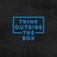 Think Outside The Box Neon Sign v2 for Inspirational and Creative Spaces