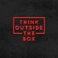 Think Outside The Box Neon Sign v2 for Inspirational and Creative Spaces