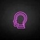 'HEAD' neon sign