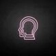 'HEAD' neon sign