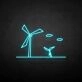 'Windmill' neon sign