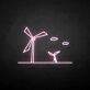 'Windmill' neon sign