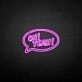 OH!YEAH!' neon sign