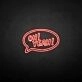 OH!YEAH!' neon sign