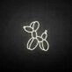 'Balloon dog' neon sign