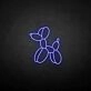 'Balloon dog' neon sign