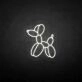 'Balloon dog' neon sign