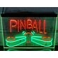 Pinball Machine Dual LED Neon Sign for Gaming and Fun Spaces