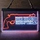 Red Dead Redemption 2 Dual LED Neon Sign for Gaming Fans