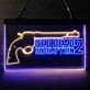 Red Dead Redemption 2 Dual LED Neon Sign for Gaming Fans