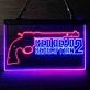 Red Dead Redemption 2 Dual LED Neon Sign for Gaming Fans
