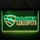 Rocket League Dual LED Neon Sign for Gaming Fans