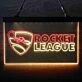 Rocket League Dual LED Neon Sign for Gaming Fans