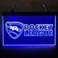 Rocket League Dual LED Neon Sign for Gaming Fans