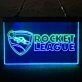Rocket League Dual LED Neon Sign for Gaming Fans