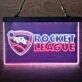 Rocket League Dual LED Neon Sign for Gaming Fans