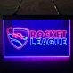 Rocket League Dual LED Neon Sign for Gaming Fans