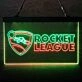 Rocket League Dual LED Neon Sign for Gaming Fans