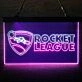 Rocket League Dual LED Neon Sign for Gaming Fans