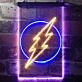 The Flash Logo Dual LED Neon Sign for Superhero Fans