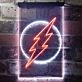 The Flash Logo Dual LED Neon Sign for Superhero Fans