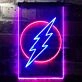 The Flash Logo Dual LED Neon Sign for Superhero Fans